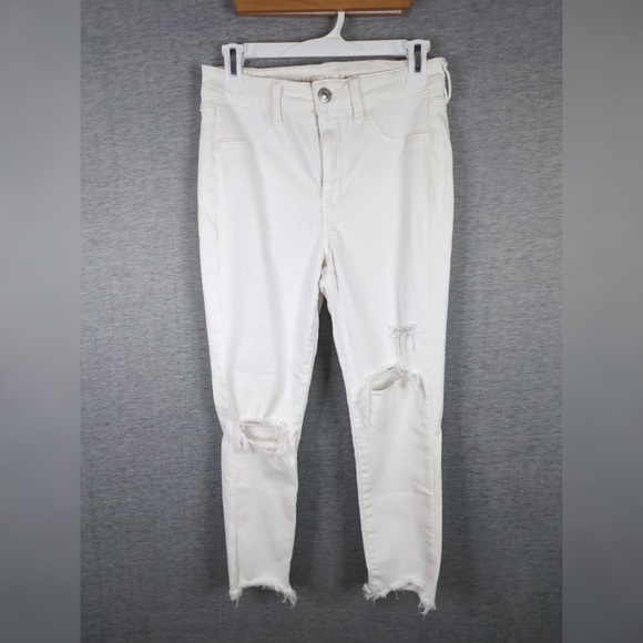 2x 👯♀️Host Pick⚡️American Eagle Ne(x)t Level Hi-Rise Jegging Crop - Picture 3 of 10